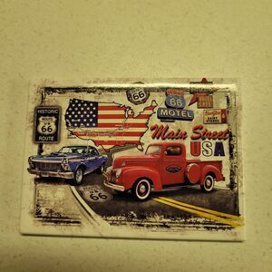 Ford Misc, Sm Route 66 , Ford SWO hat/lapel Pin/ 2 License Bolt Covers